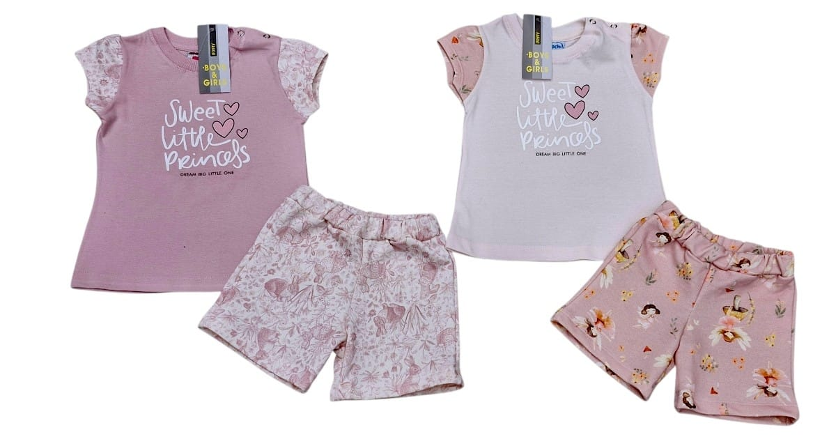 Conjunto Beba Con Manga Estampada, vista 2