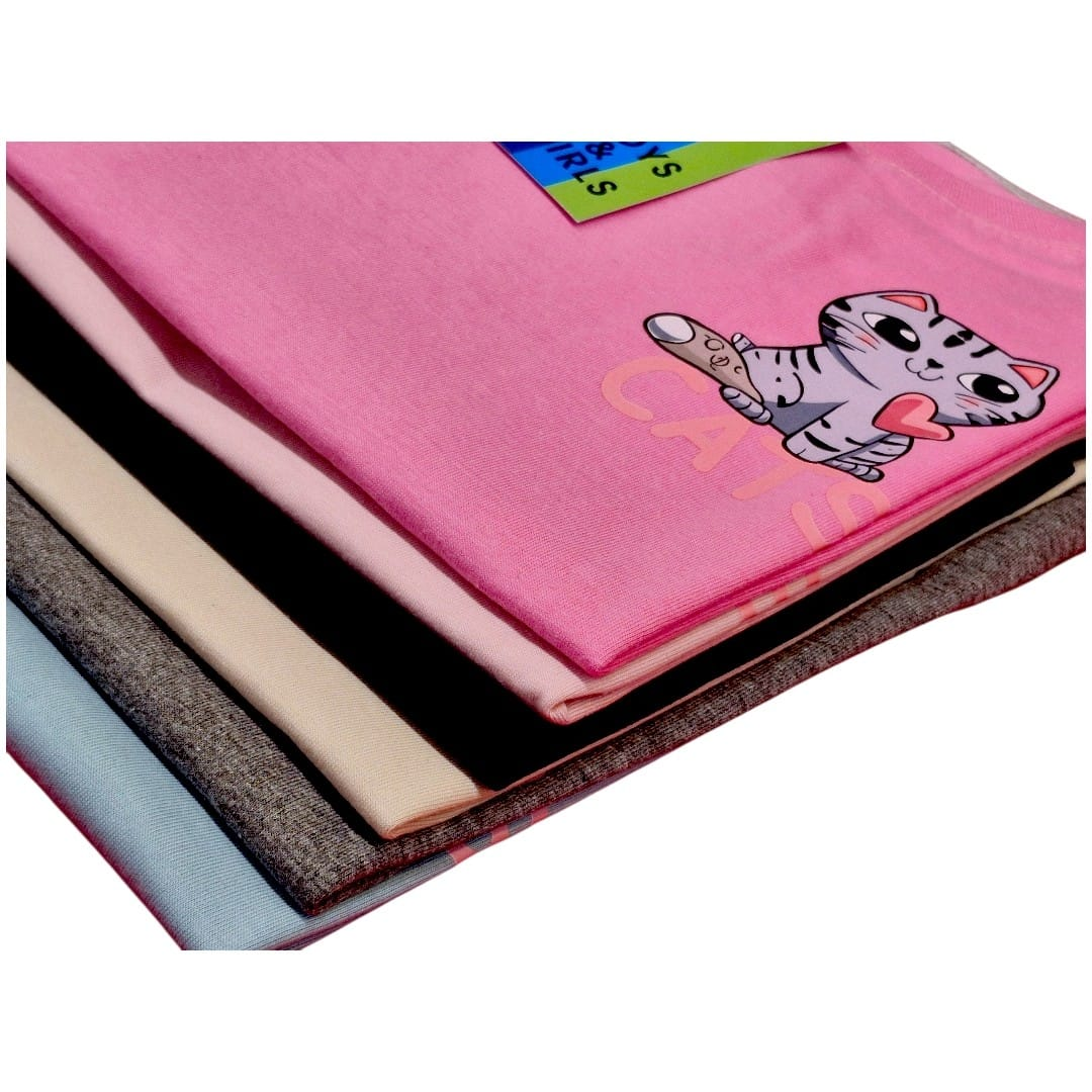 Remera Doble Estampa Cat, vista 3