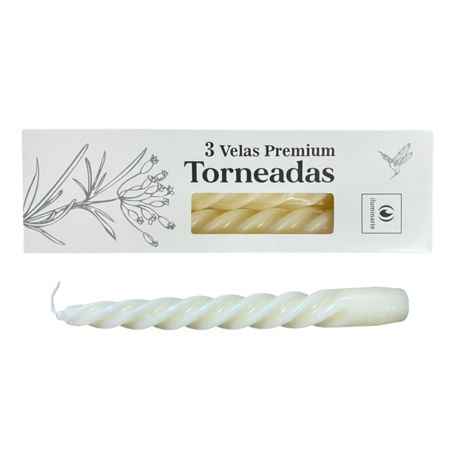 VELAS TORNEADAS