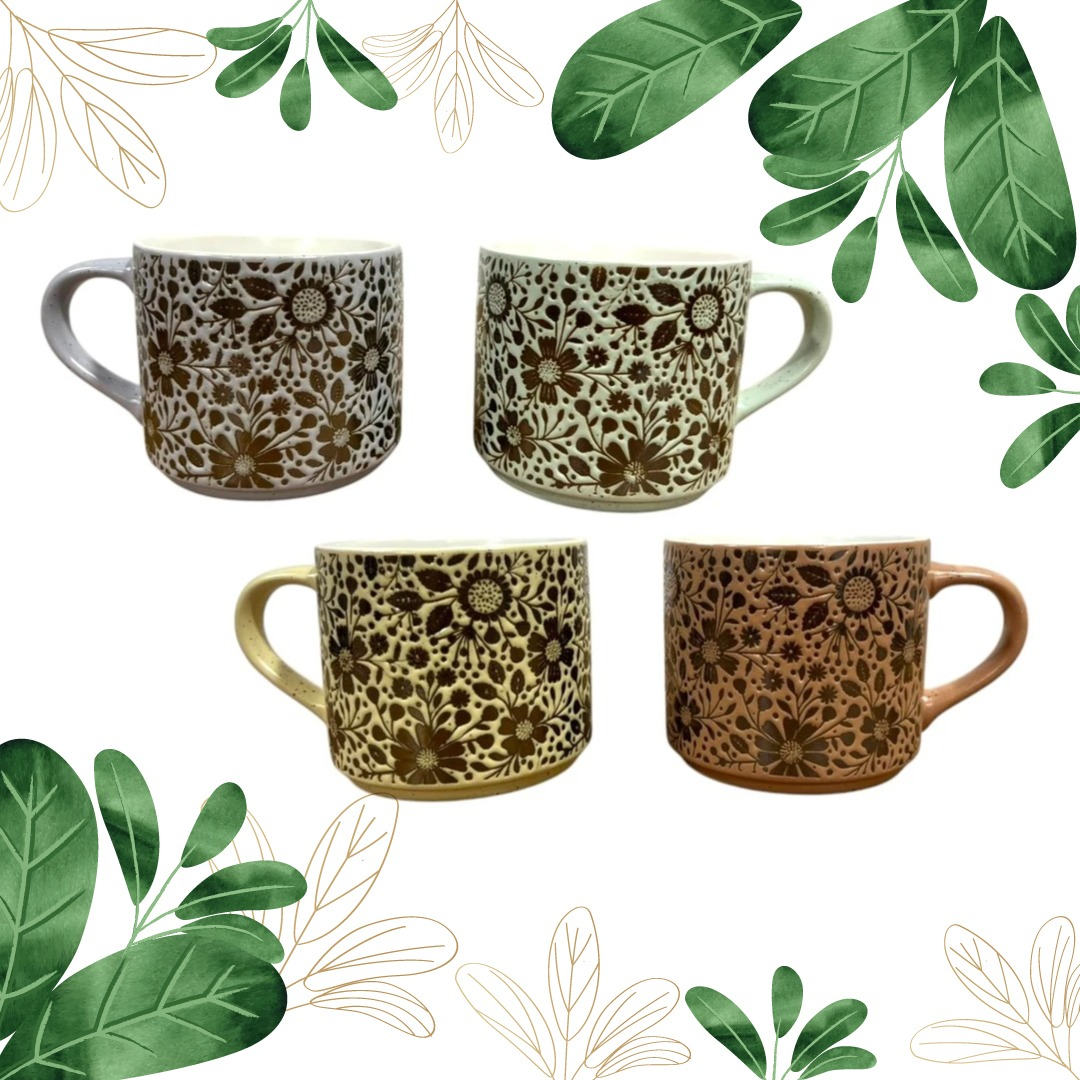 JUEGO DE TAZAS x4