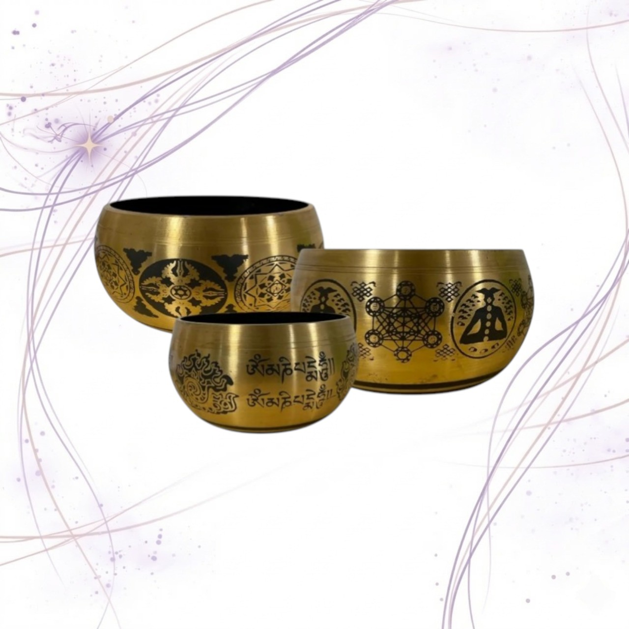 CUENCOS TIBETANOS E INSTRUMENTOS MUSICALES
