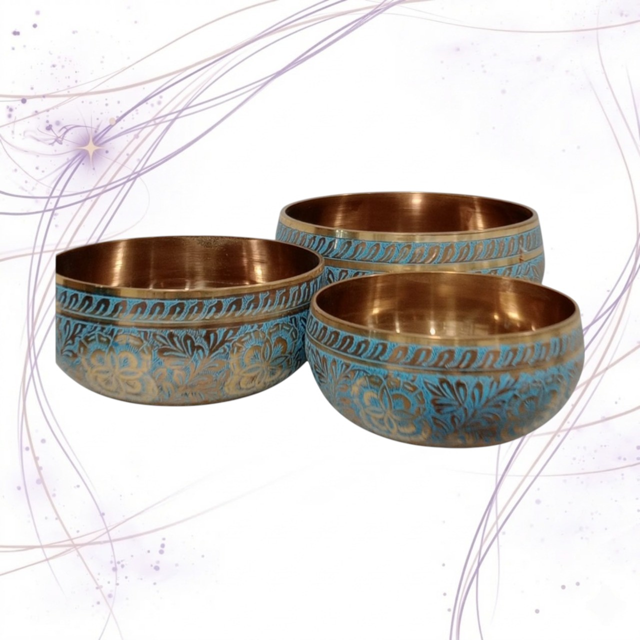 CUENCOS 7 METALES SONIDO Nº3