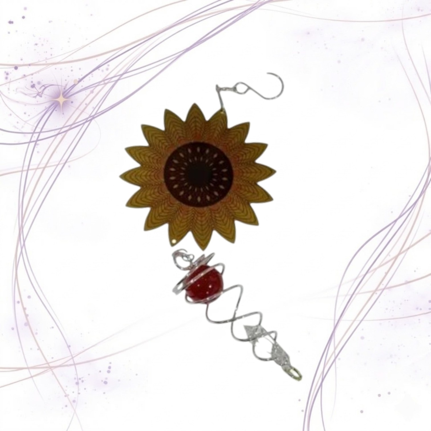 ENCANTAVIENTO GIRASOL CON REMOLINO 