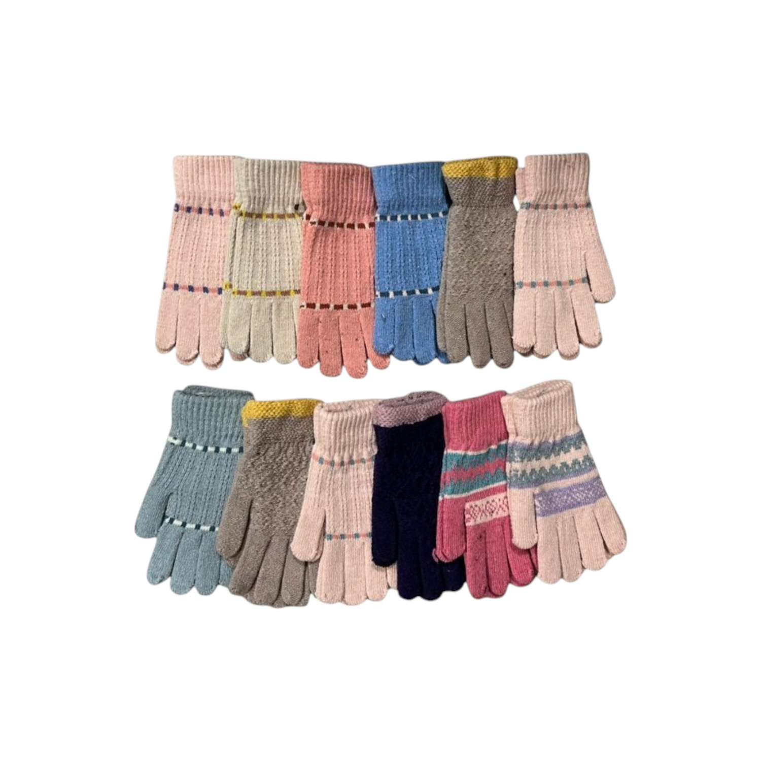 GUANTES LANA X12 UNIDADES