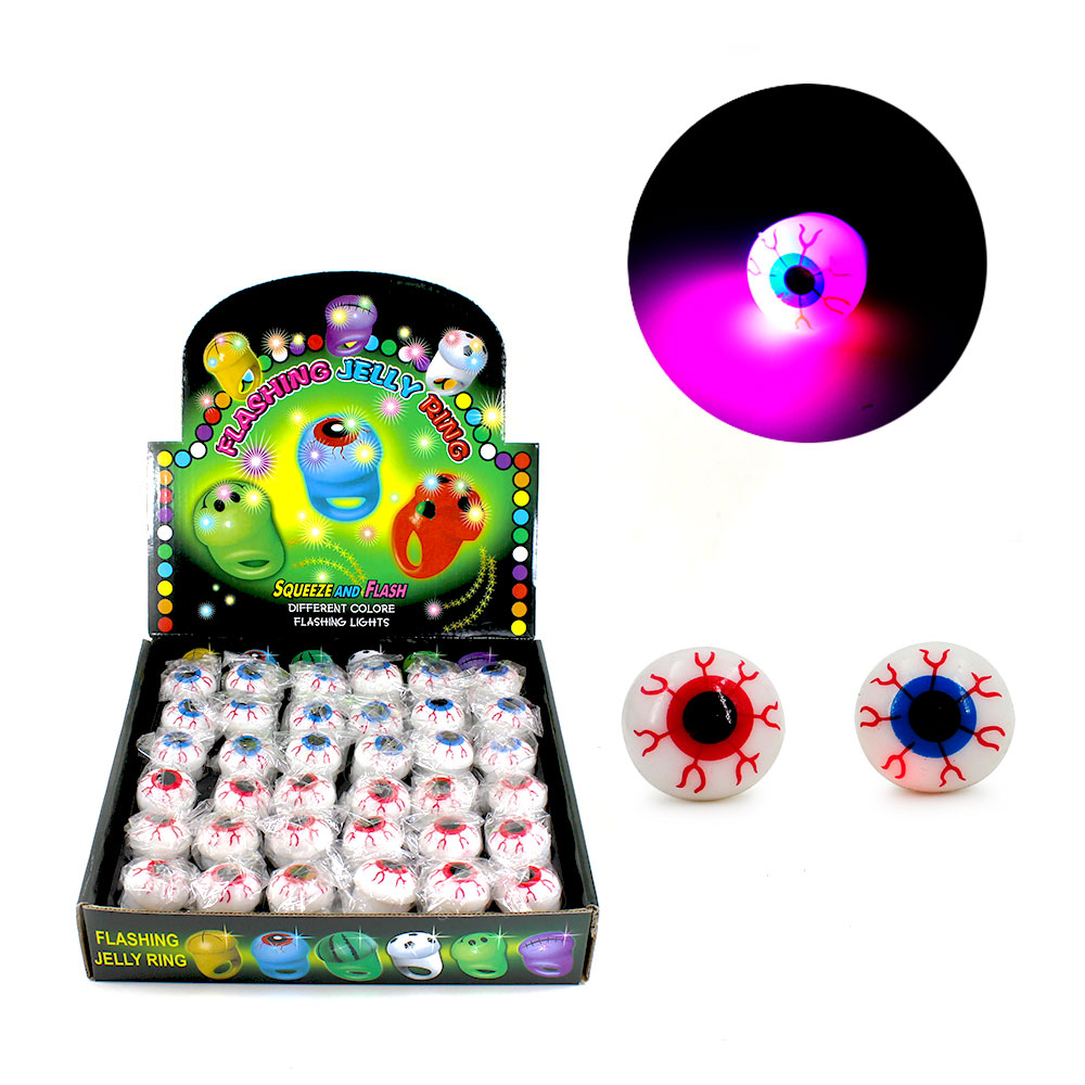 MT07218 ANILLOS LED CON DISEÑO DE OJOS - COTILLÓN 2007505072189