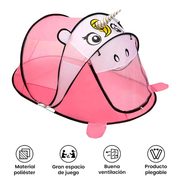 MT08986 CARPA INFANTIL PLEGABLE UNICORNIO - POP UP 7