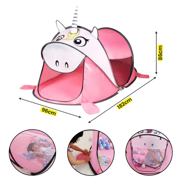MT08986 CARPA INFANTIL PLEGABLE UNICORNIO - POP UP 5