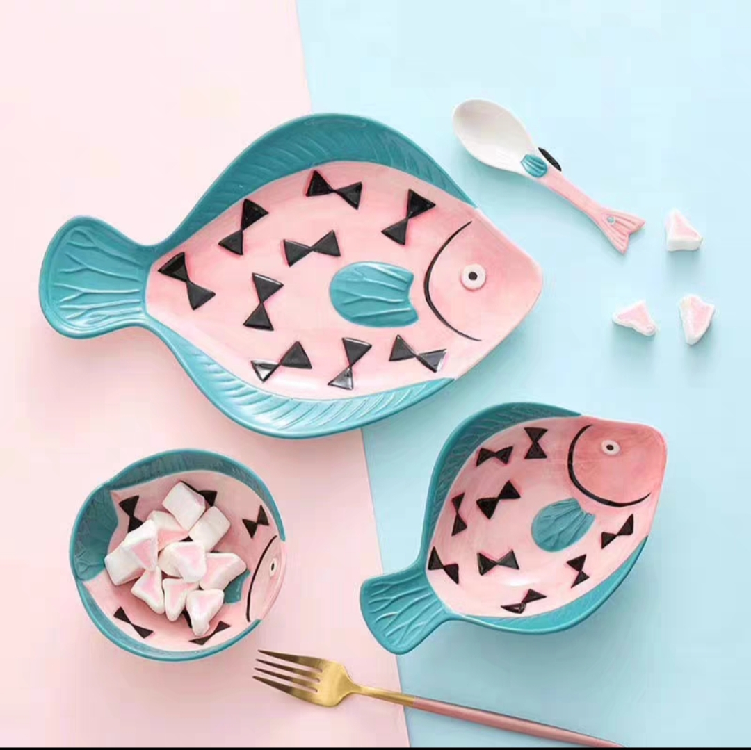 MT09656 BOWL CERAMICA FORMA PEZ 2