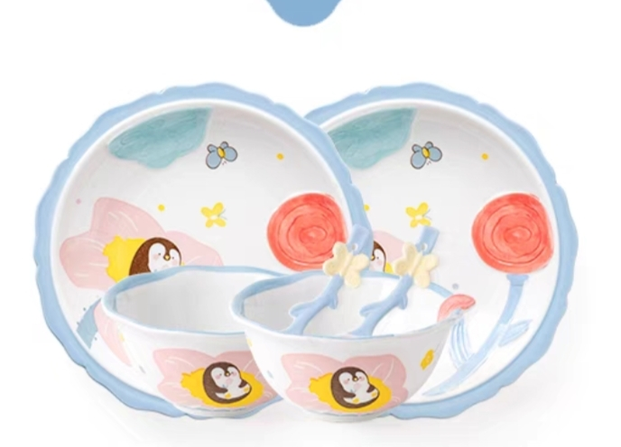 MT09659 BOWL CERAMICA 4.75" PINGUINO 2