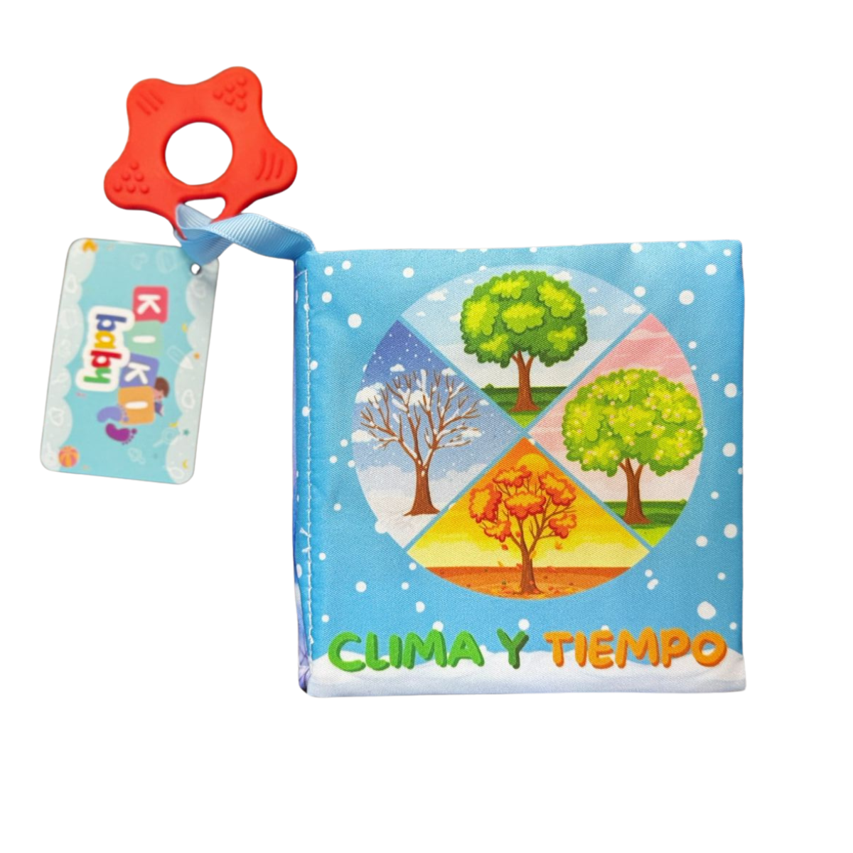 AA0599 LIBRO DE TELA KIKIBABY CLIMA Y TIEMPO 2007505005996