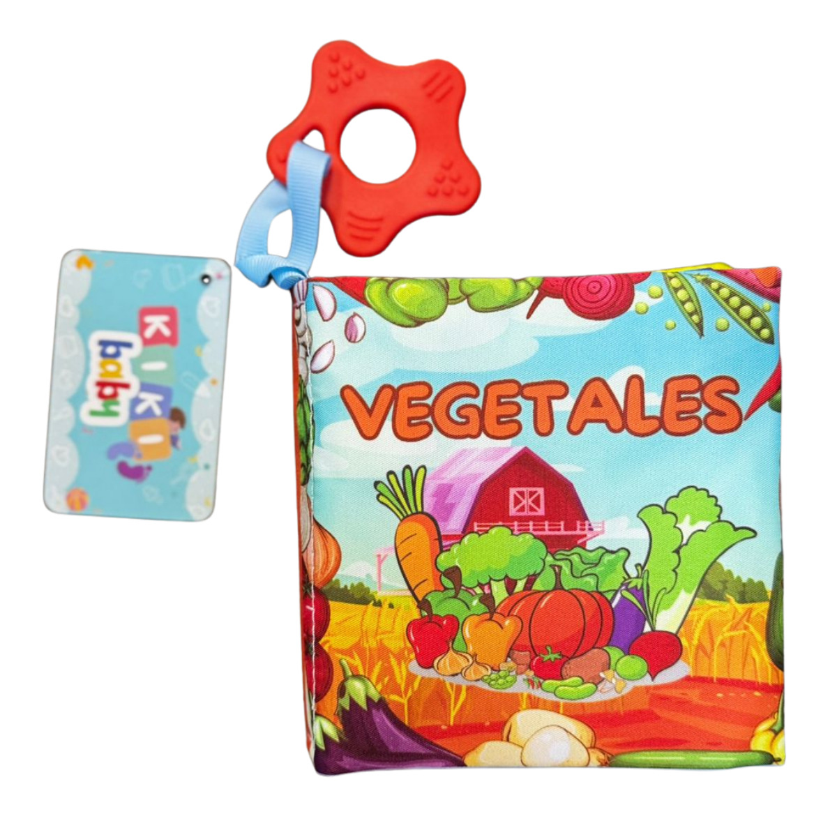 AA0602 LIBRO DE TELA KIKIBABY VEGETALES 2007505006023