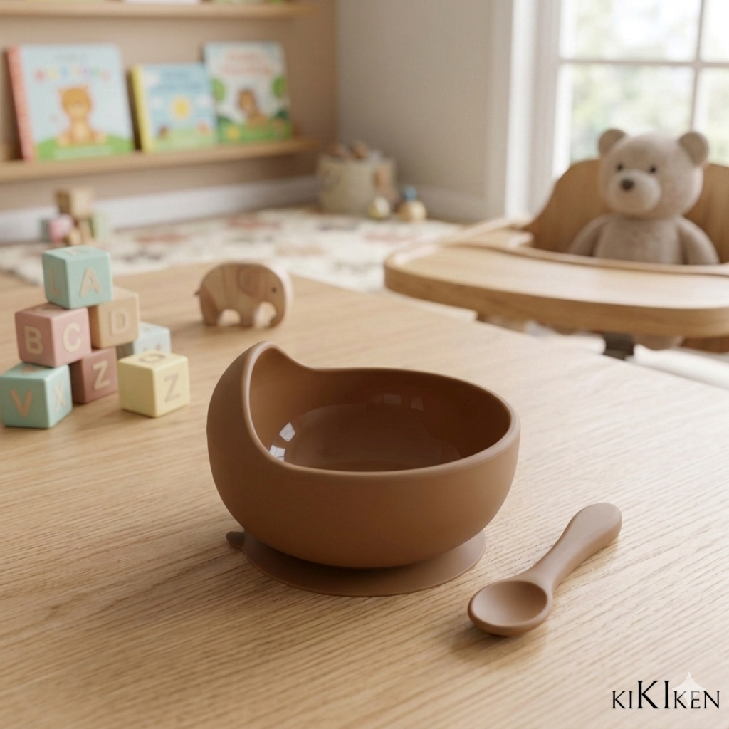 AA1633 BOWL SILICONA CON SOPAPA PARA BEBE