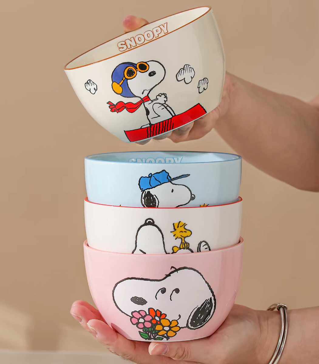 AA2561 BOWL CERAMICA 4.5" BLANCA PERRITO 2