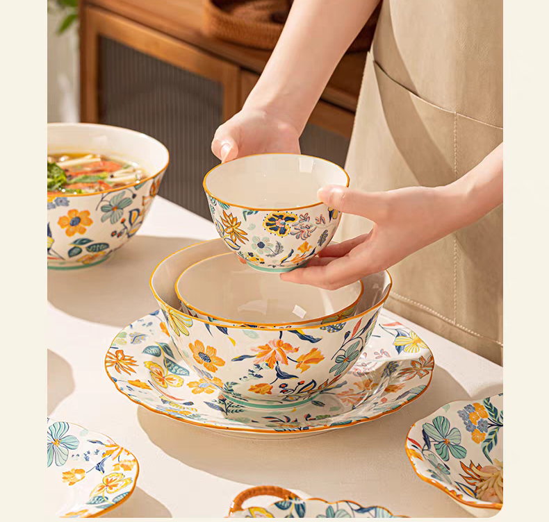 AA2617 BOWL CERAMICA 4.5" FLORES 2
