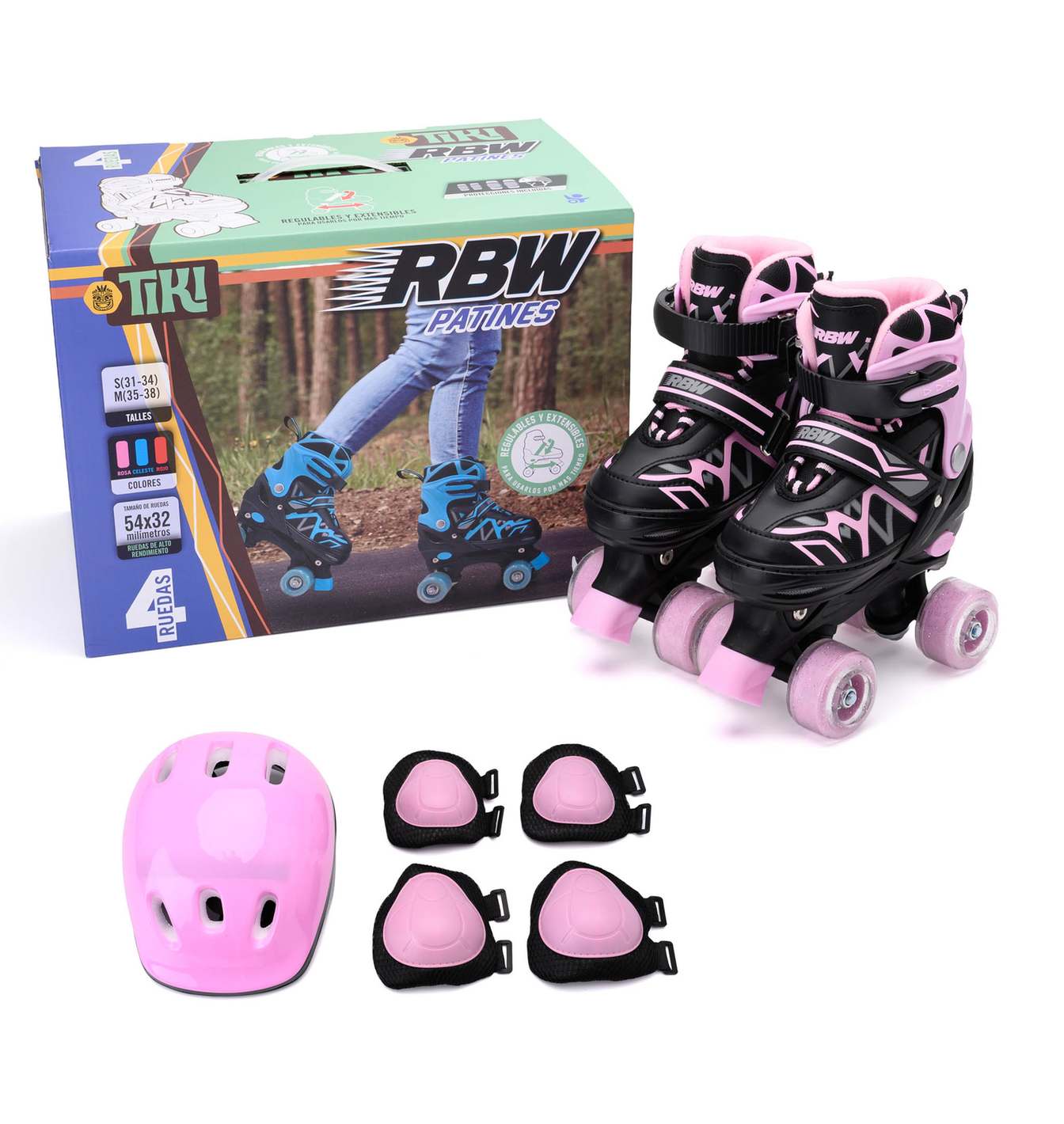 Patin extensible RBW con protecciones