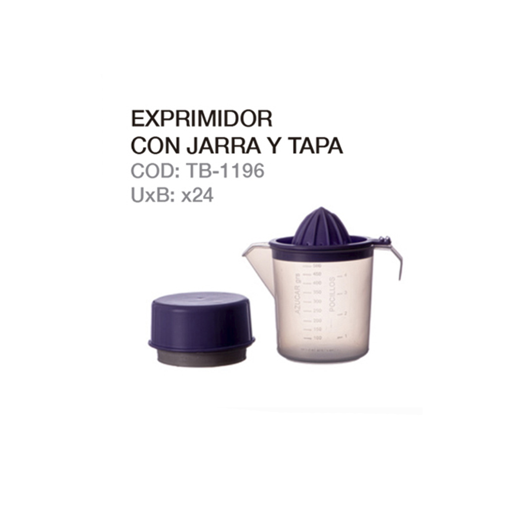Exprimidor Con Jarra Y Tapa
