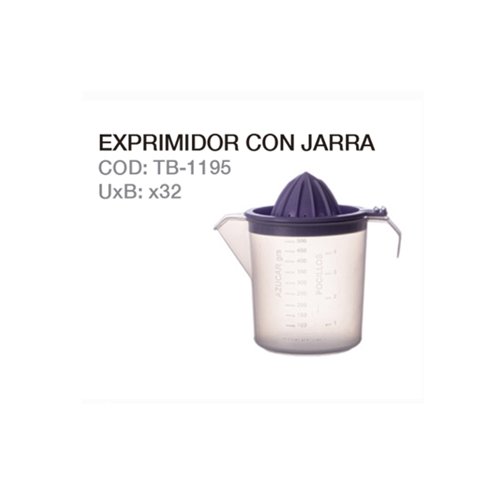 Exprimidor Con Jarra Y Tapa