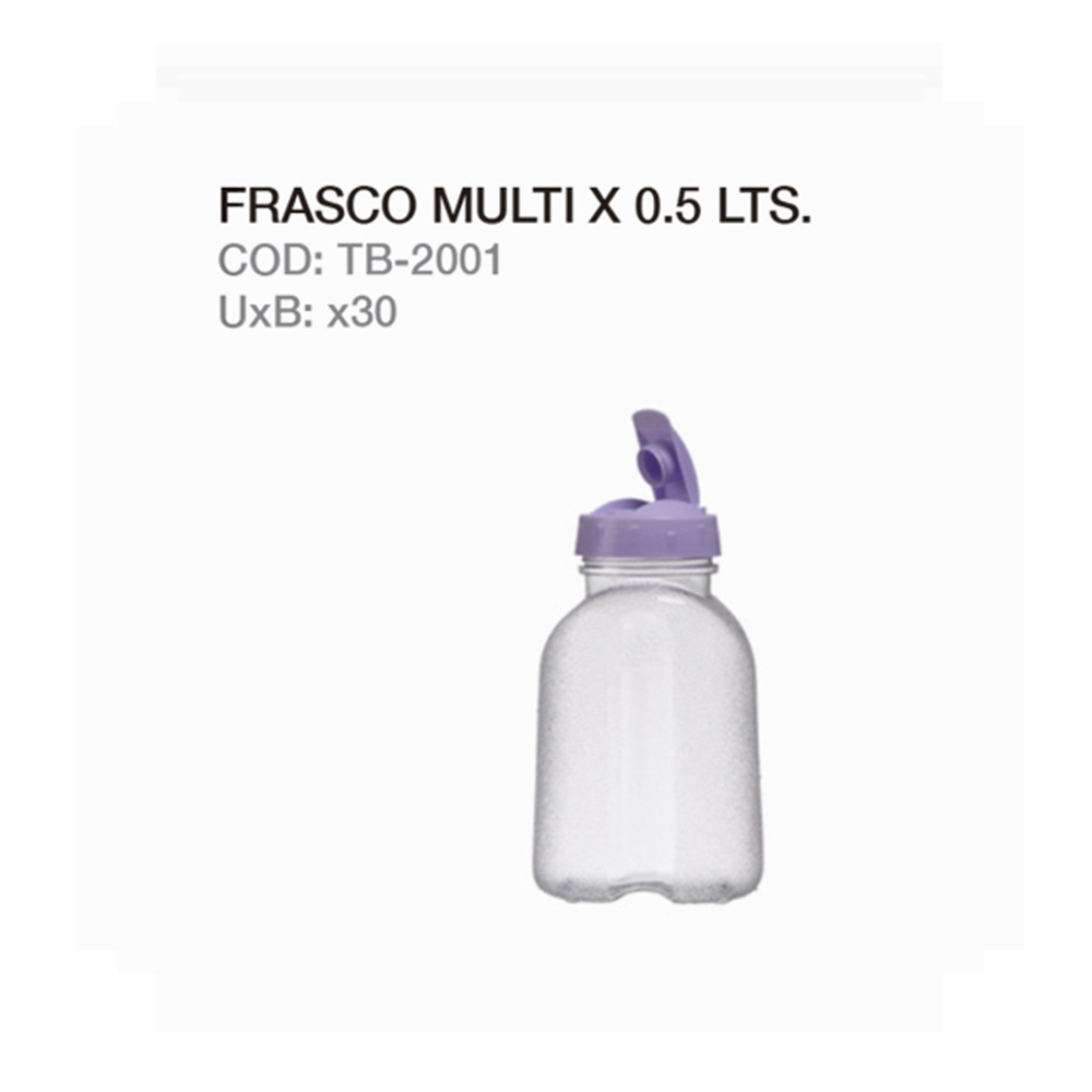 Frasco Multi X 0.5lts.