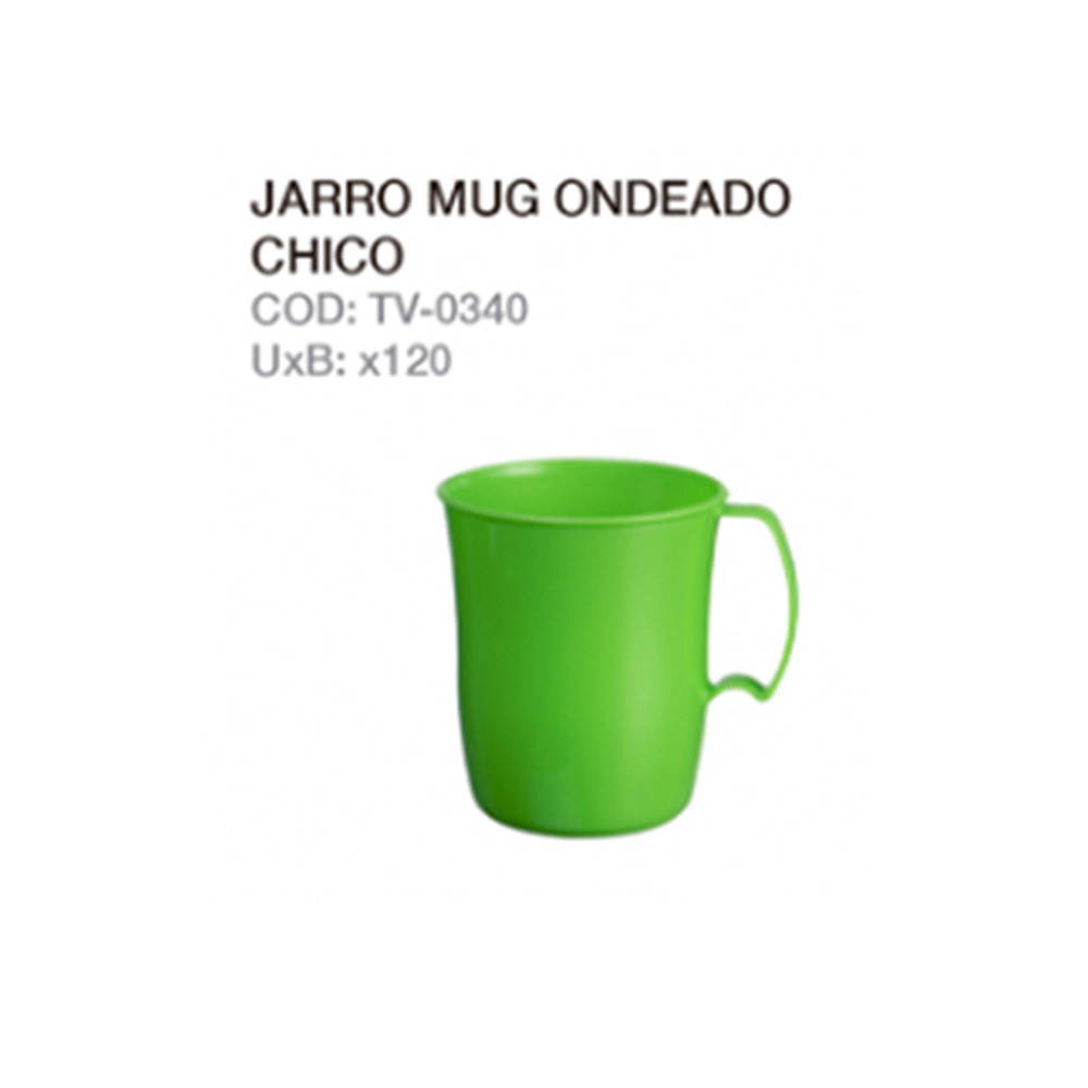 Jarro Mug Ondeado Chico