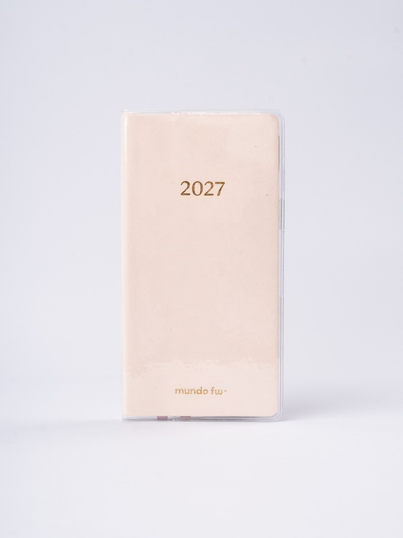 AGENDA FW 2027 CUSTOM 9.5X17 VERTICAL SEMANA A LA VISTA 203809 VAINILLA