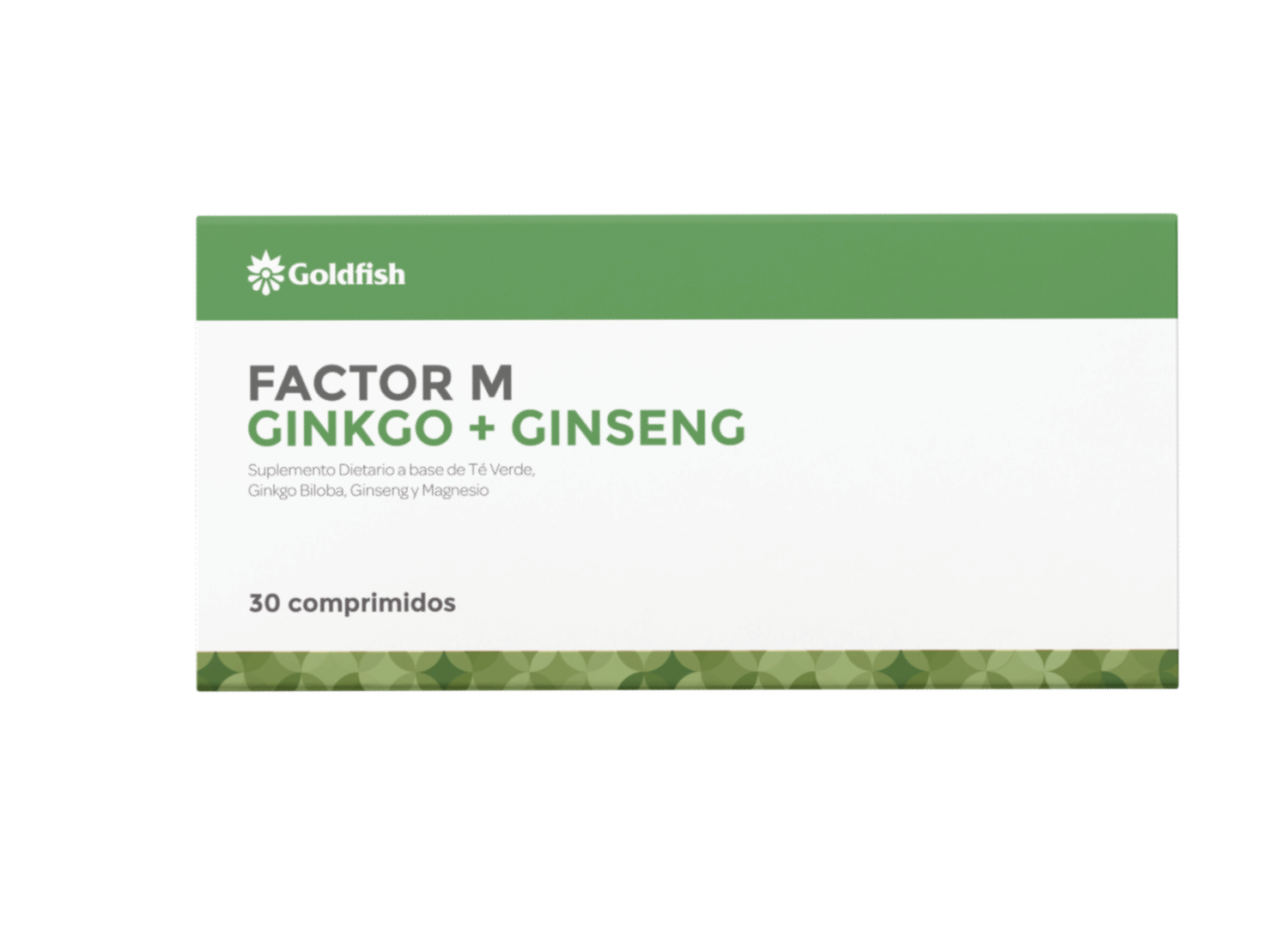 FACTOR M - GINKGO BILOBA. GINSENG, TE VERDE y MAGNESIO