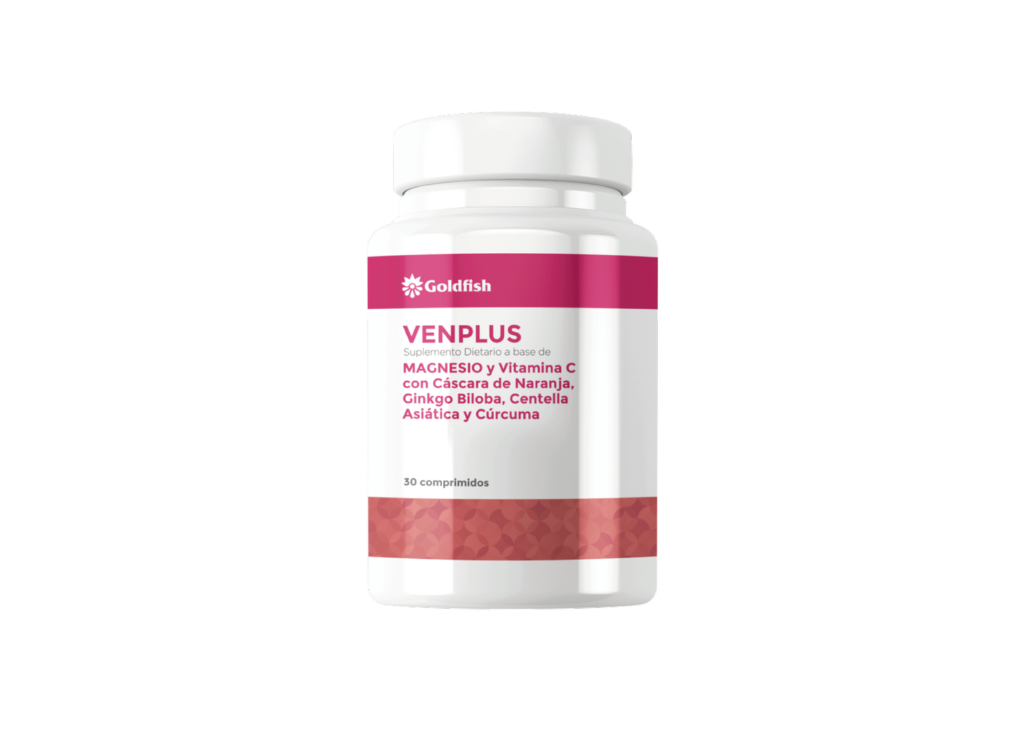 VENPLUS - MAGNESIO, VIT C, CASCARA DE NARANJA, GINKGO BILOBA, CENTELLA y CURCUMA