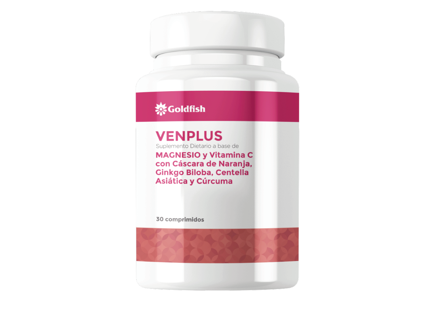 VENPLUS - MAGNESIO, VIT C, CASCARA DE NARANJA, GINKGO BILOBA, CENTELLA y CURCUMA