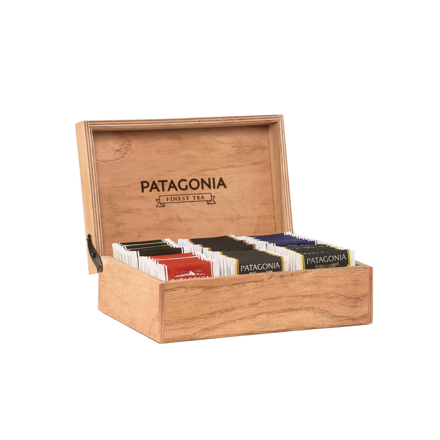 CAJA DE MADERA x 60 SAQUITOS