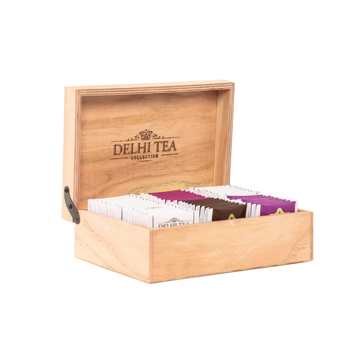 CAJA DE MADERA x 60 SAQUITOS