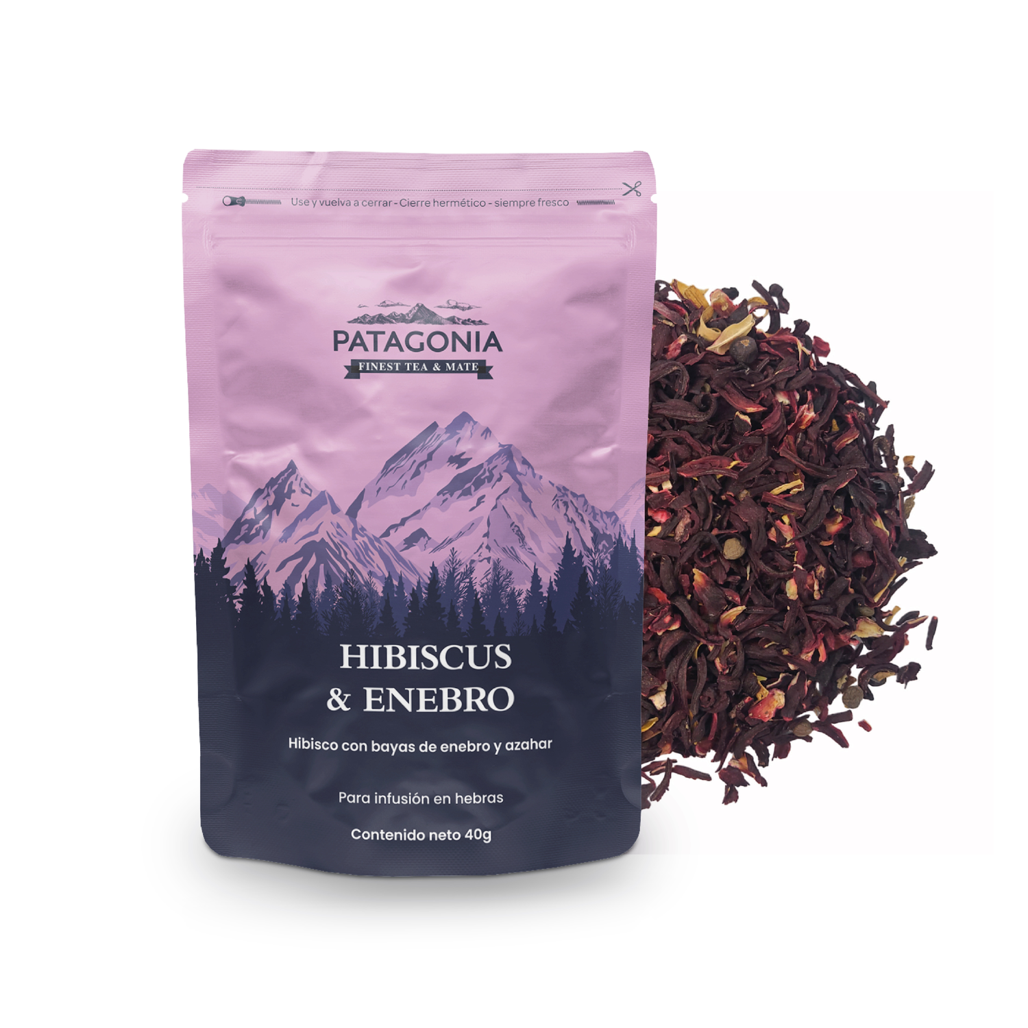 HIBISCUS & ENEBRO DOYPACK X 40 G PATAGONIA