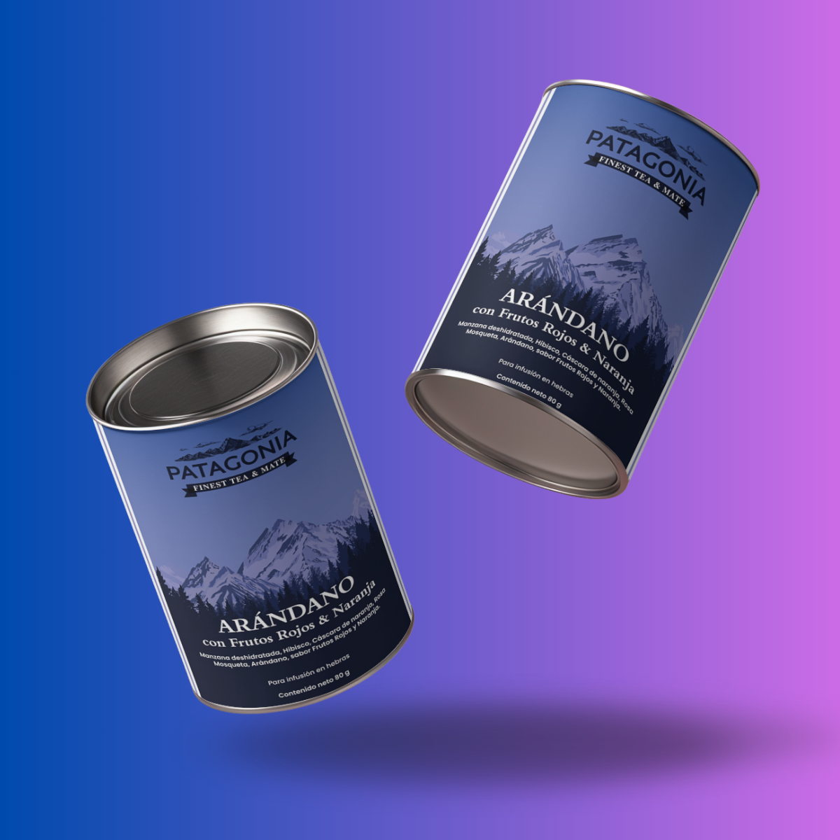 ARANDANO LATA X 80 G PATAGONIA