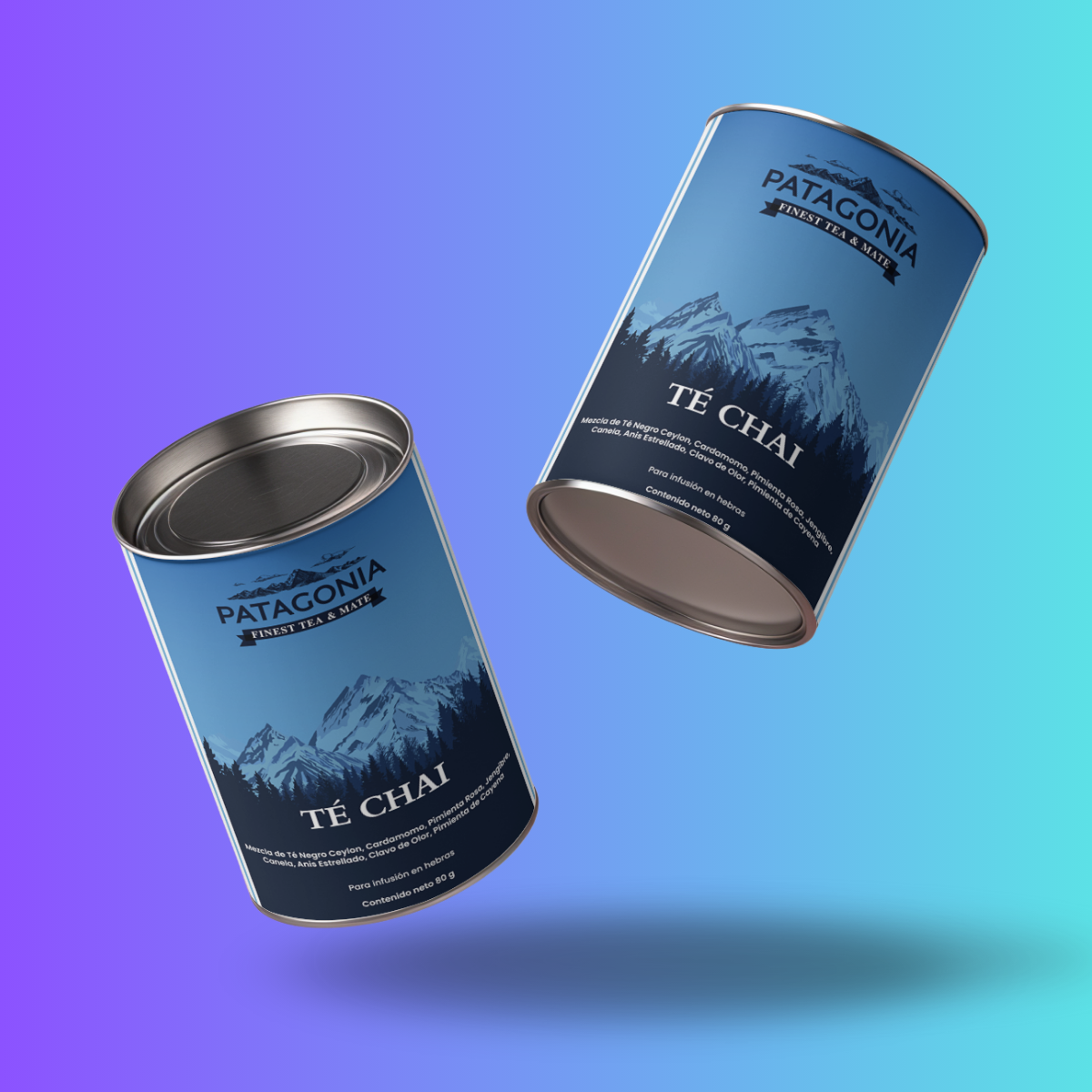 TE CHAI LATA X 80 G PATAGONIA