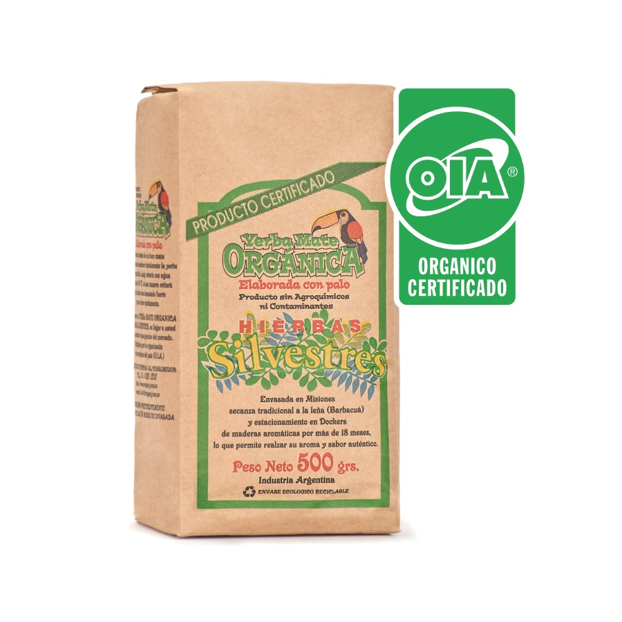 YERBA ORGANICA PURA X 500 G HIERBAS SILVESTRES