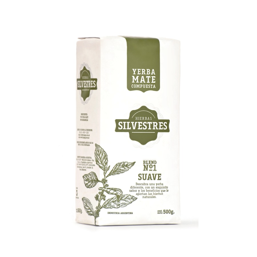 YERBA COMPUESTA #1 SUAVE X 500 G HIERBAS SILVESTRES