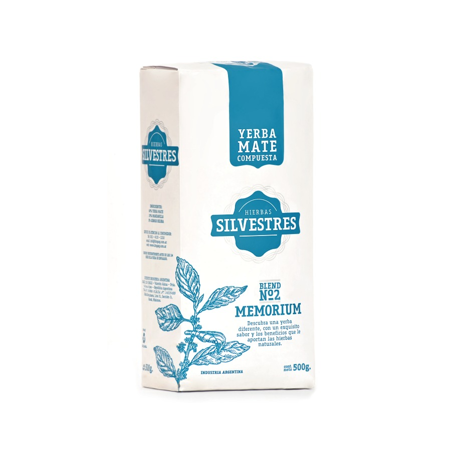 YERBA COMPUESTA #2 MEMORIUM X 500 G HIERBAS SILVESTRES