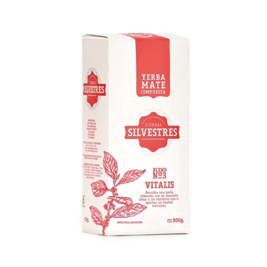 YERBA COMPUESTA #3 VITALIS X 500 G HIERBAS SILVESTRES