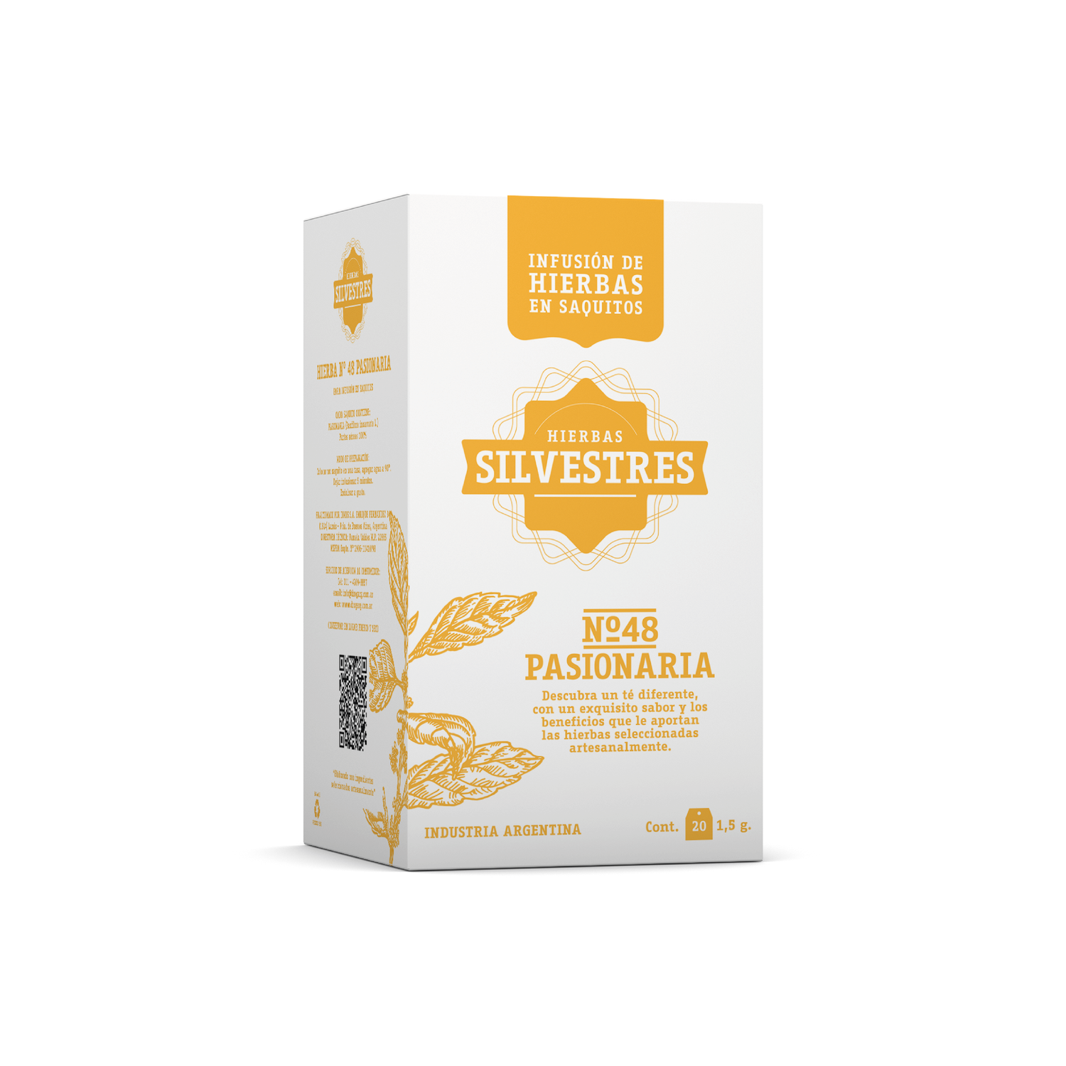 NUEVA IMAGEN | PASIONARIA X 20 SAQUITOS HIERBAS SILVESTRES