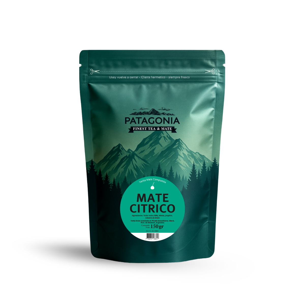 MATE CITRICO DOYPACK X 150 G PATAGONIA