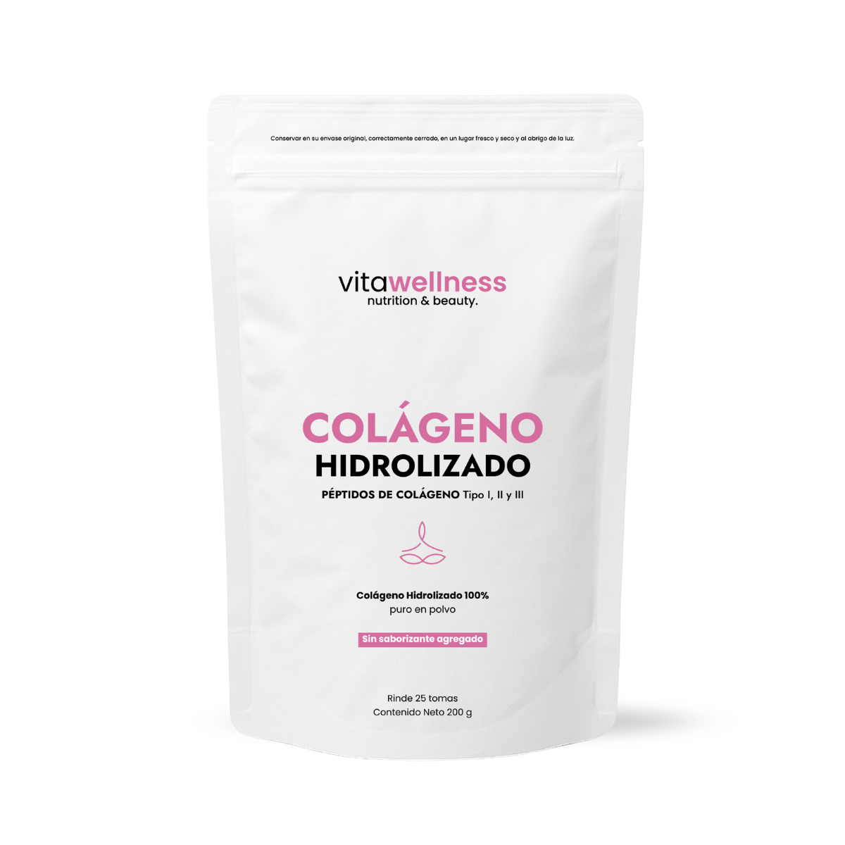COLAGENO HIDROLIZADO TIPO I, II y III EN POLVO SIN SABOR