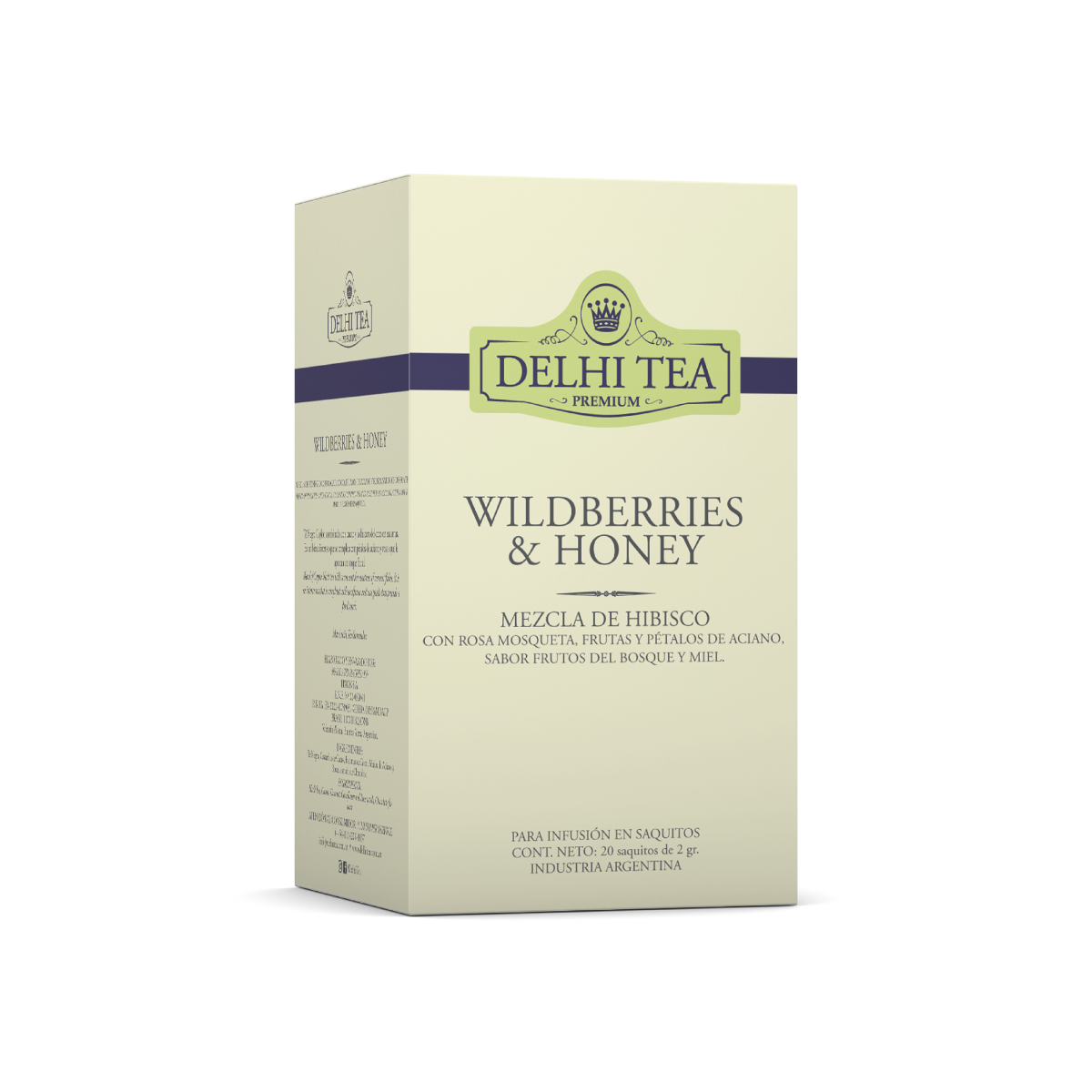 WILDBERRIES & HONEY X 20 SAQUITOS DELHI TEA