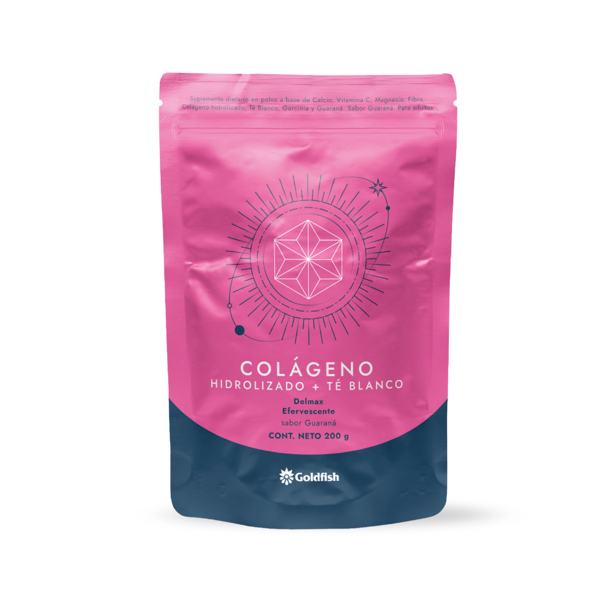 COLAGENO HIDROLIZADO , TE BLANCO, CALCIO, VIT C, MAGNESIO, GARCINIA & GUARANA EN POLVO