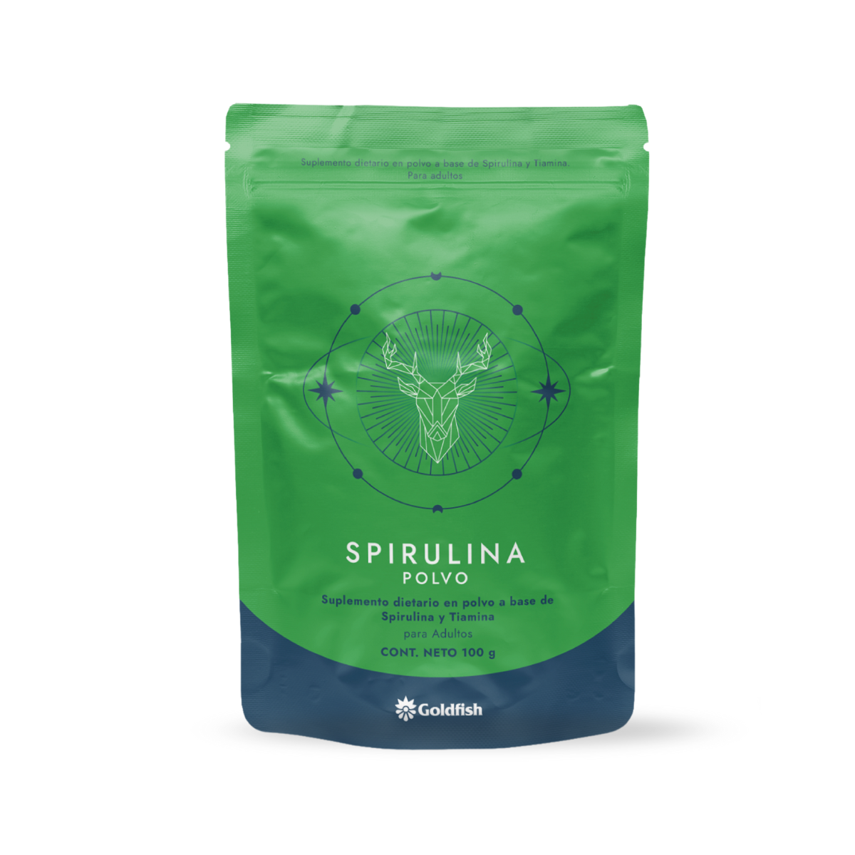 SPIRULINA EN POLVO X 100 G GOLDFISH
