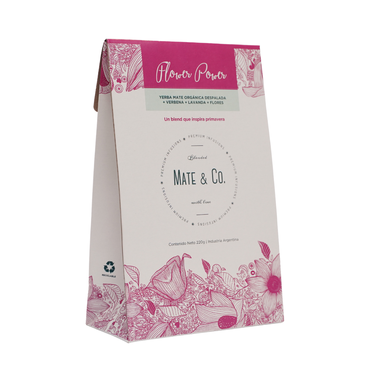 FLOWER POWER YERBA COMPUESTA REPUESTO X 250 G MATE & CO