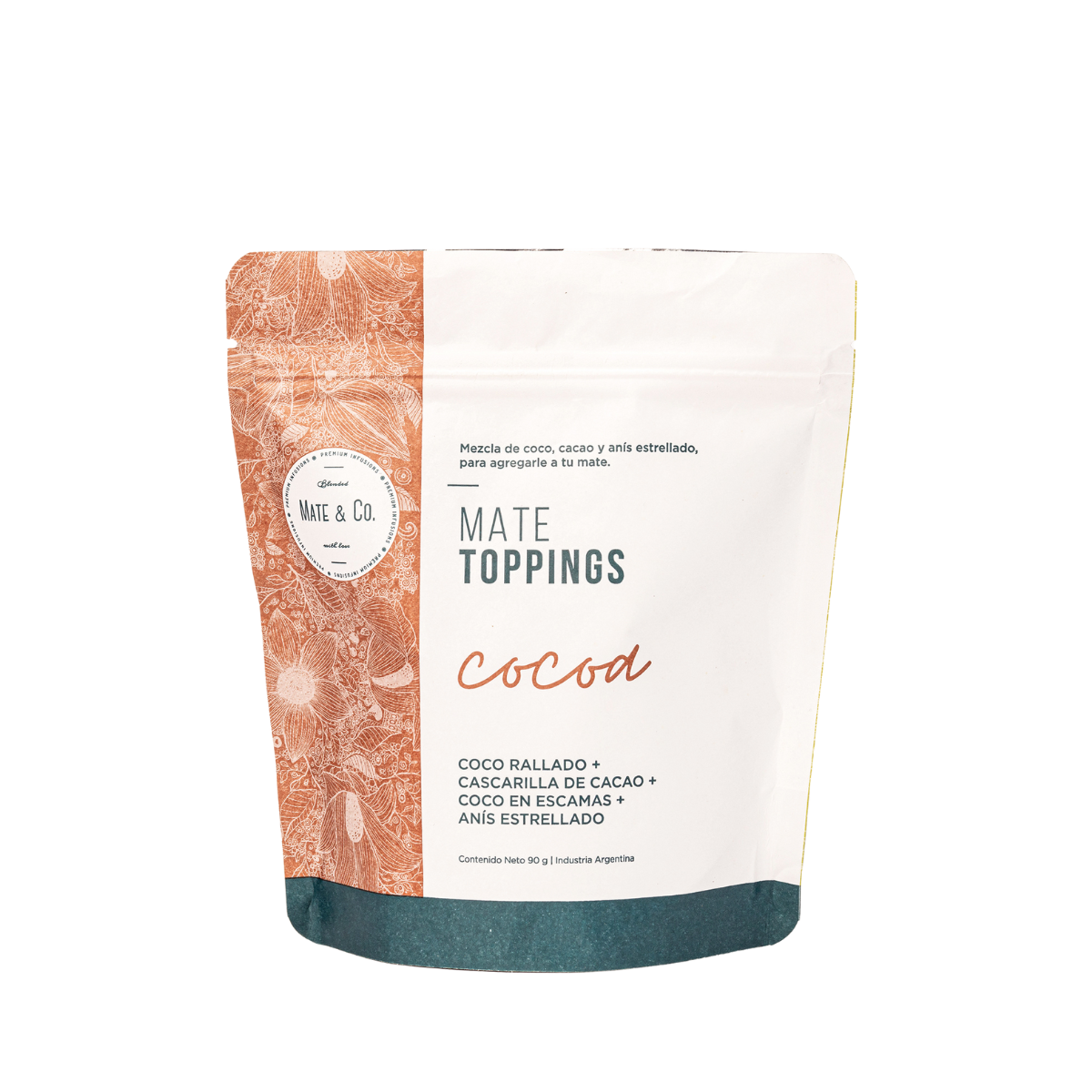 COCOA TOPPING DOYPACK X 90 G MATE & CO