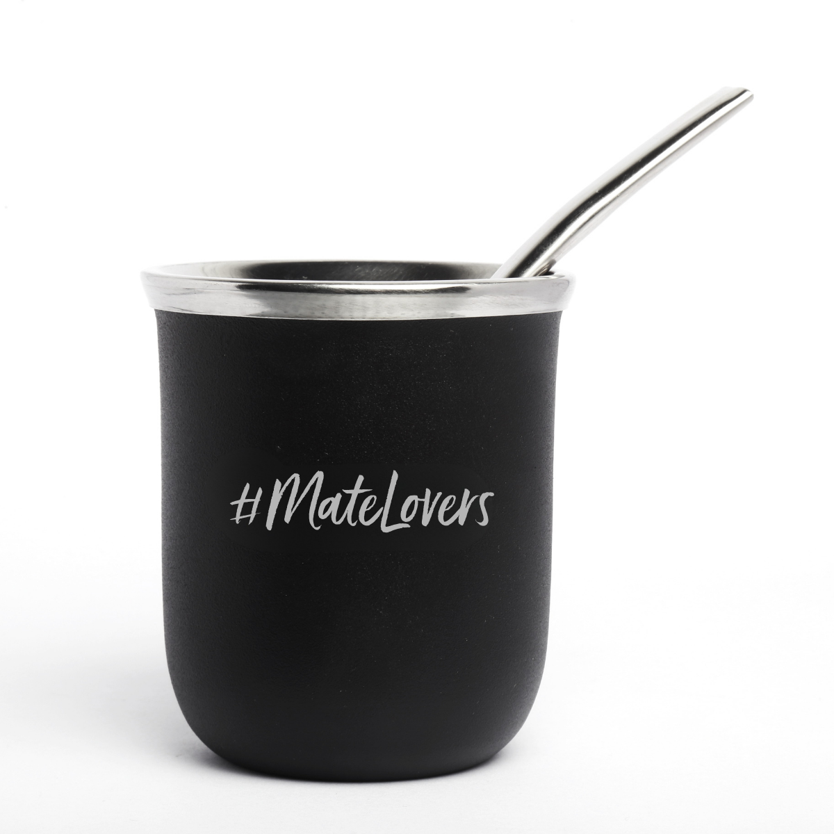 MATE DE ACERO INOXIDABLE CON BOMBILLA