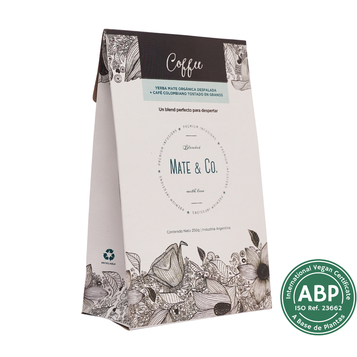 COFFEE YERBA COMPUESTA REPUESTO X 250 G MATE & CO