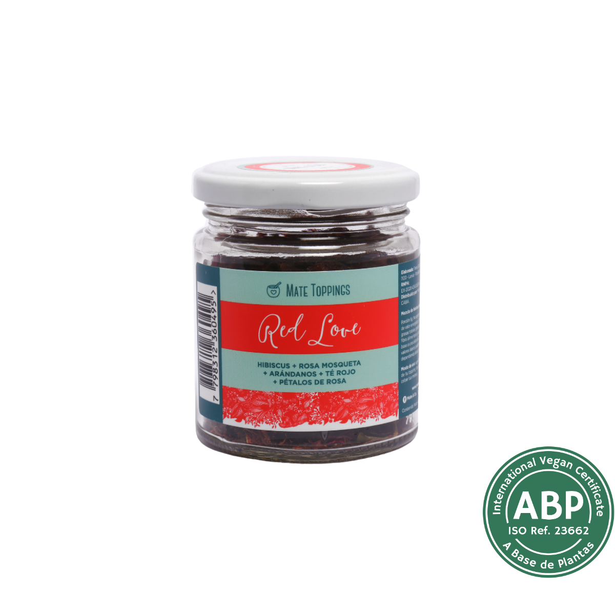 RED LOVE TOPPING FRASCO X 45 G MATE & CO