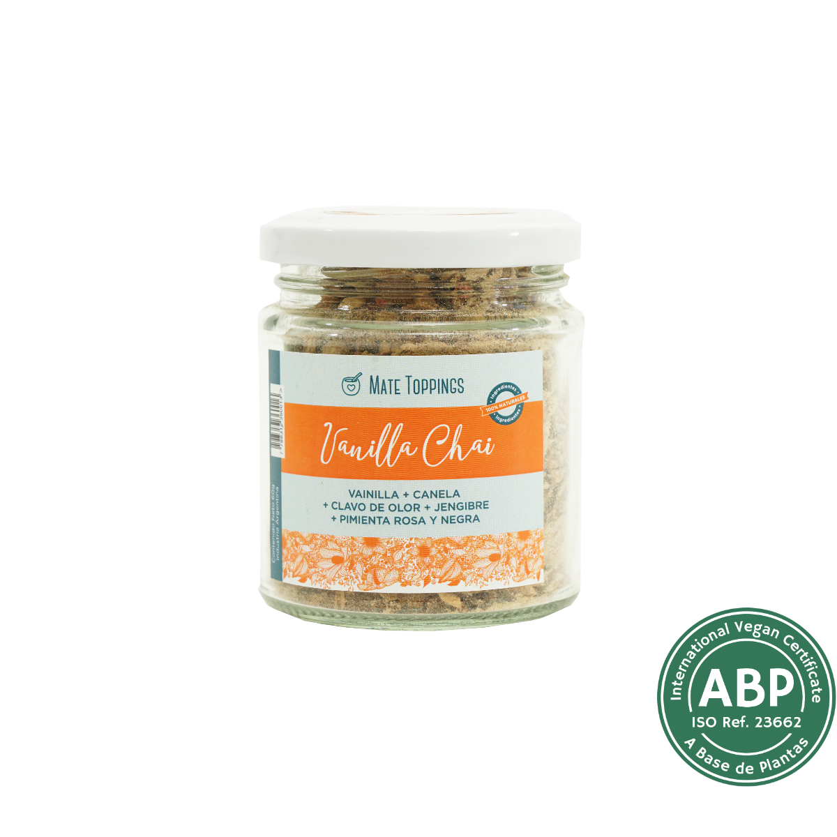 VANILLA CHAI TOPPING FRASCO X 60 G MATE & CO