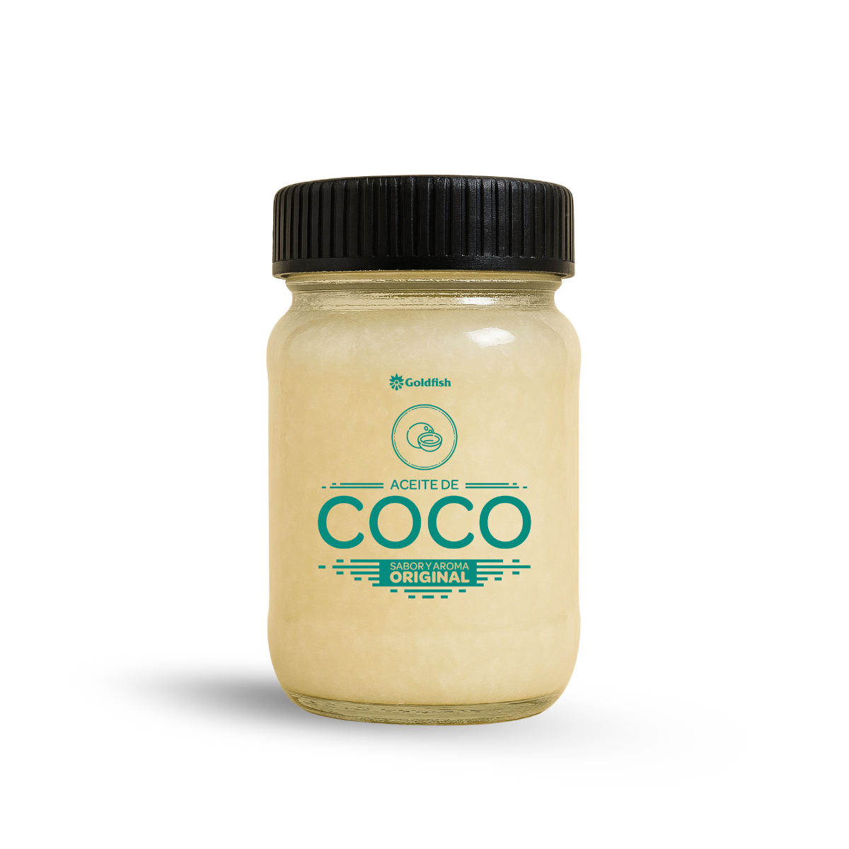 ACEITE DE COCO VIRGEN VIDRIO X 350 ML GOLDFISH