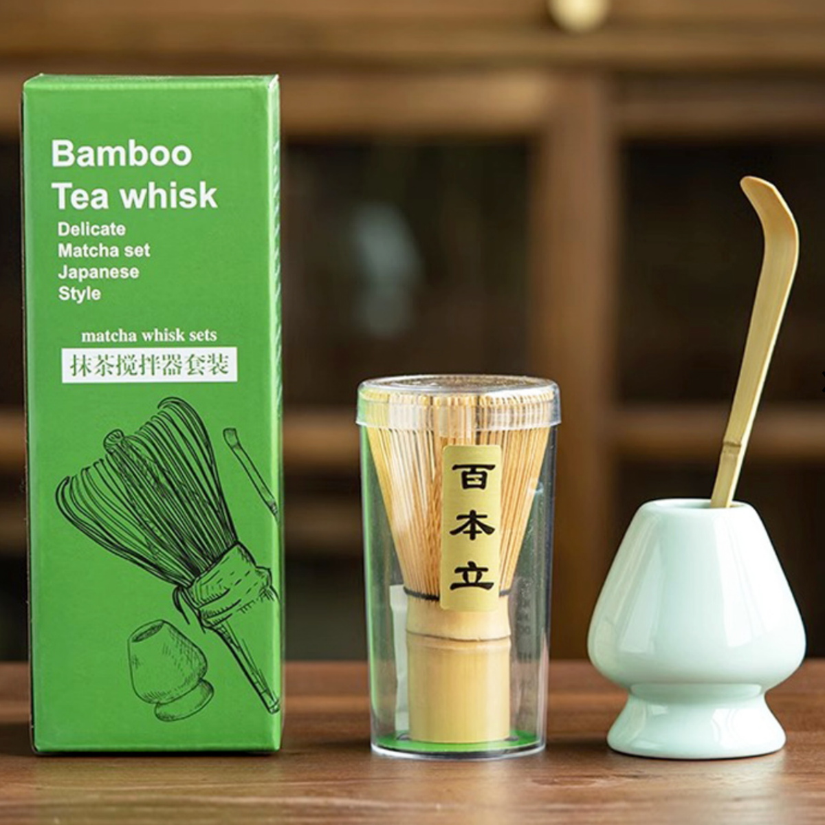 SET MATCHA X 3 PIEZAS PREMIUM